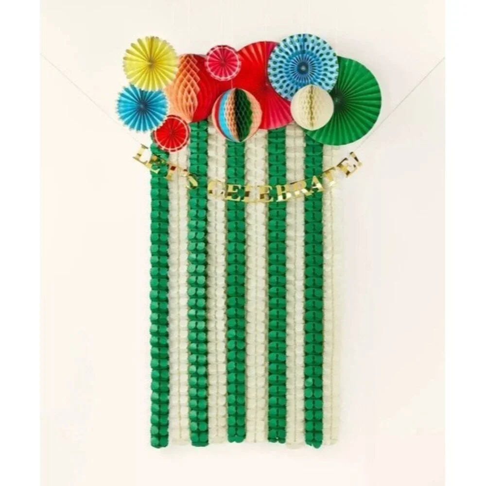 Kate Spade Multicolor Honeycomb - Streamer - Customizable Banner Party Decor Kit